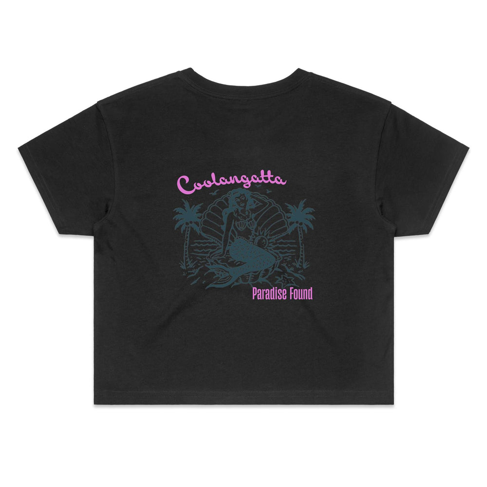 COOLANGATTA - PARADISE FOUND - AS Colour - Women's Crop Tee