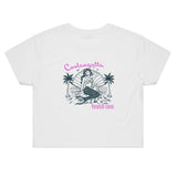 COOLANGATTA - PARADISE FOUND - AS Colour - Women's Crop Tee